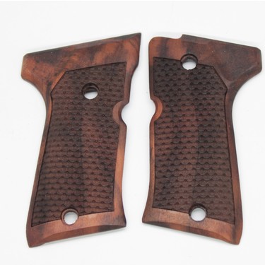 Beretta 92 Fs Compact Balık Pulu Ceviz Ahşap Tabanca Kabzesi Fiyatı