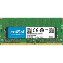 Crucial 16GB 2666MHz DDR4 Notebook Ram (CT16G4SFD8266) Fiyatı