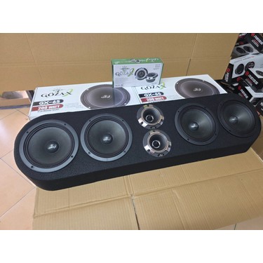 Göza-X Paket Ses Sistemi 2 Takım 16 cm 1 Takım 10 cm Dom Fiyatı