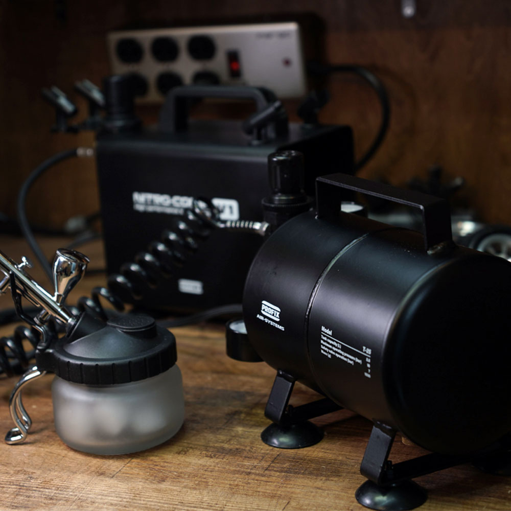 PROFIX AIR-SYSTEMS エアブラシ用エアータンク T-25 - 【公式】PROFIX