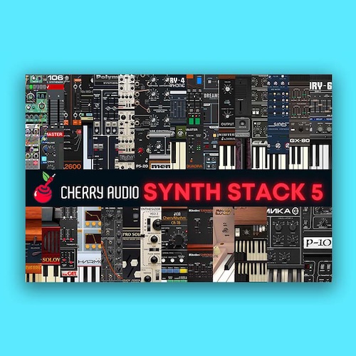 Cherry Audio「Synth Stack 5」ヴィンテージからモダンまで29種類の
