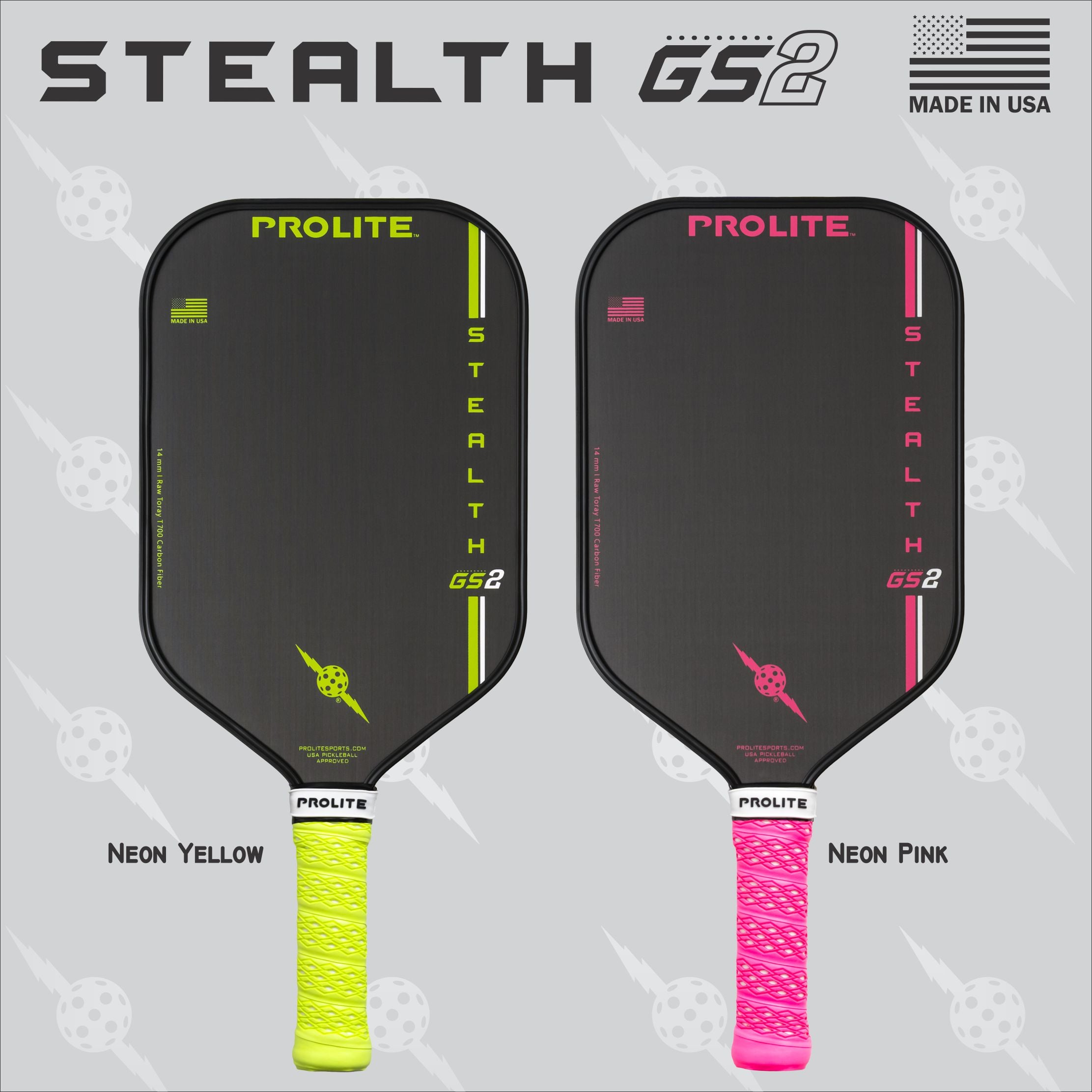Stealth GS2 Pickleball Paddle – Prolite