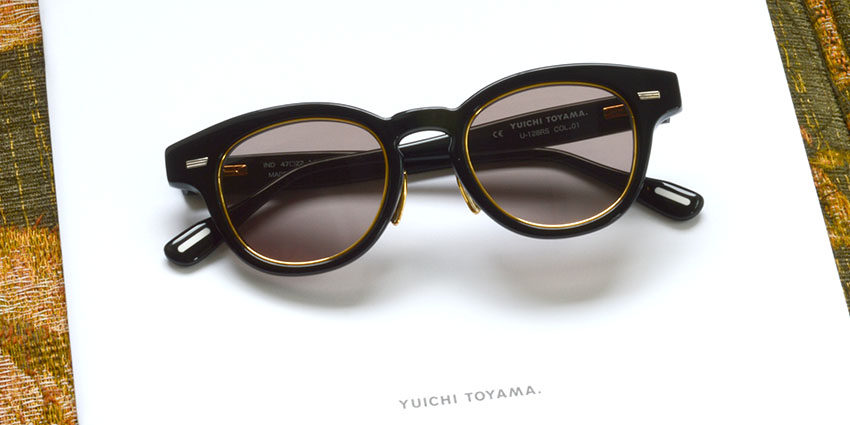 U-128RS IND 最新インナーメタルサングラス / YUICHI TOYAMA 正規