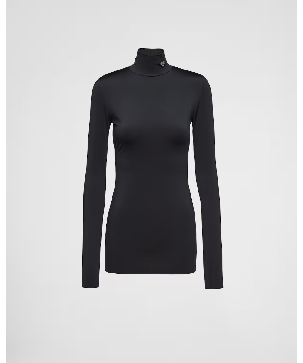 PRADA/プラダ_Women通販 | ジャージー タートルネック トップ【送料