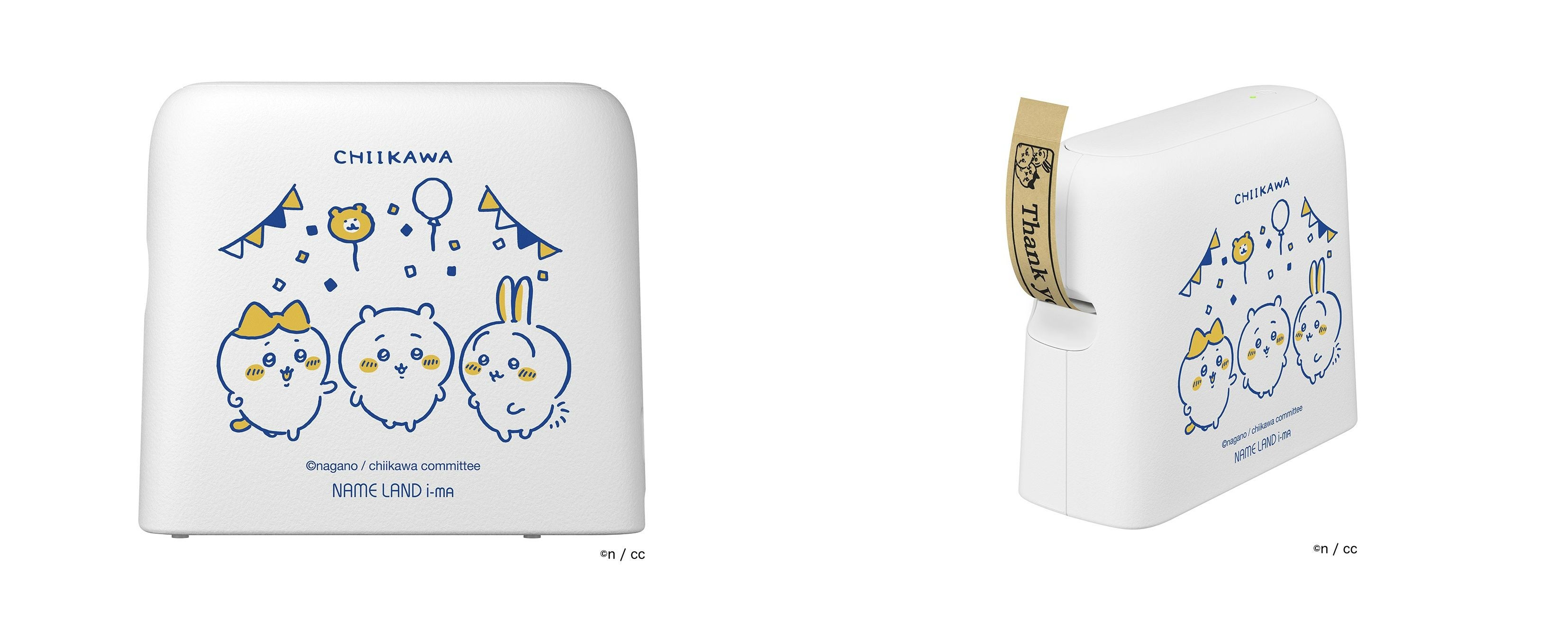 人気キャラクター「ちいかわ」のラベルが作れるラベルライター