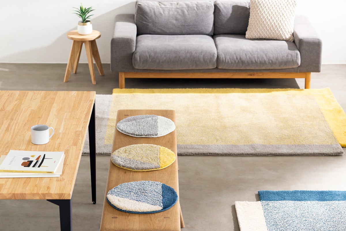 KANADEMONOが今注目の「MIYOSHI RUG」とコラボレーション。温かみの