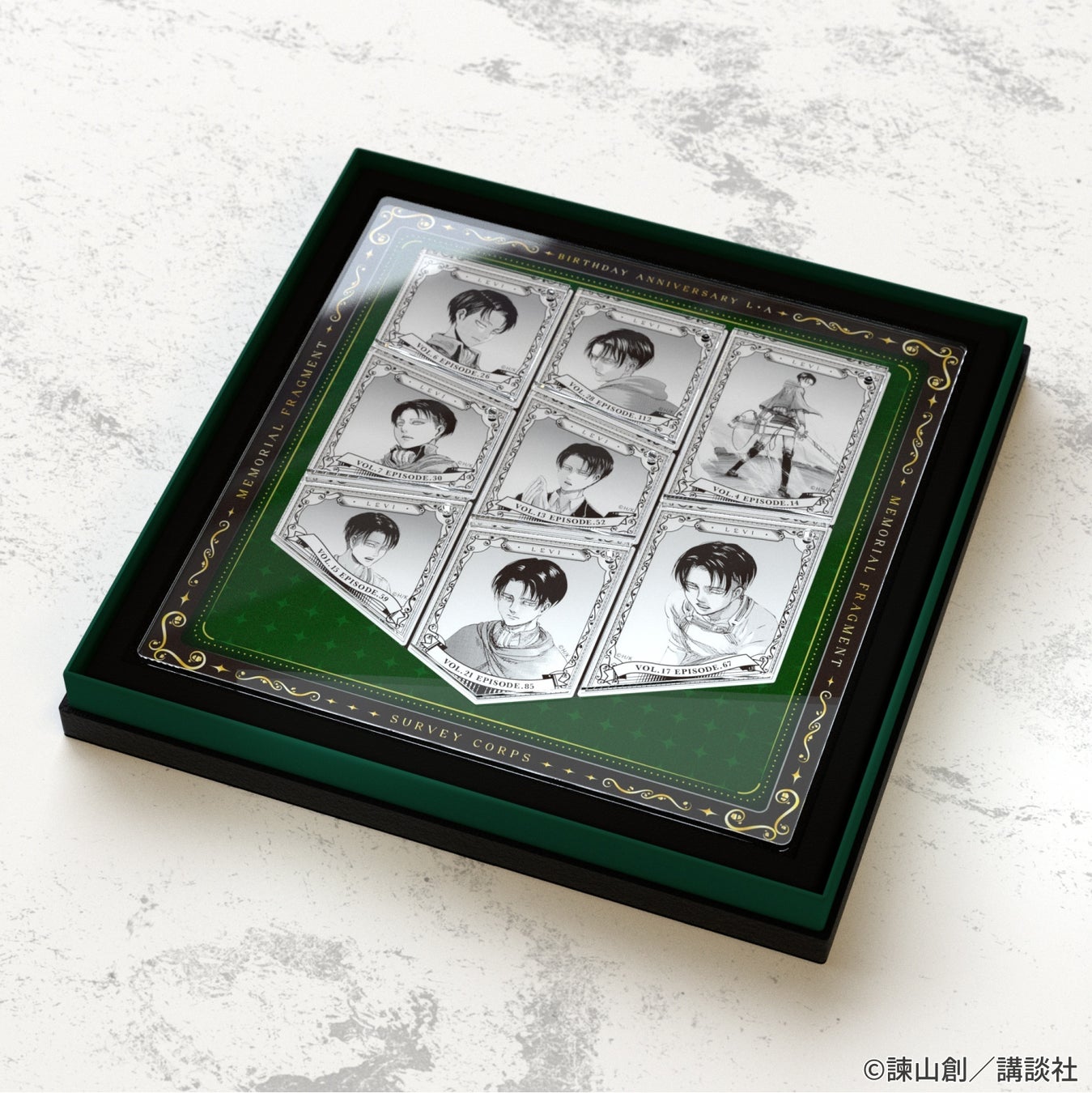 Anique】リヴァイのバースデーを記念して、“MEMORIAL FRAGMENT”の販売