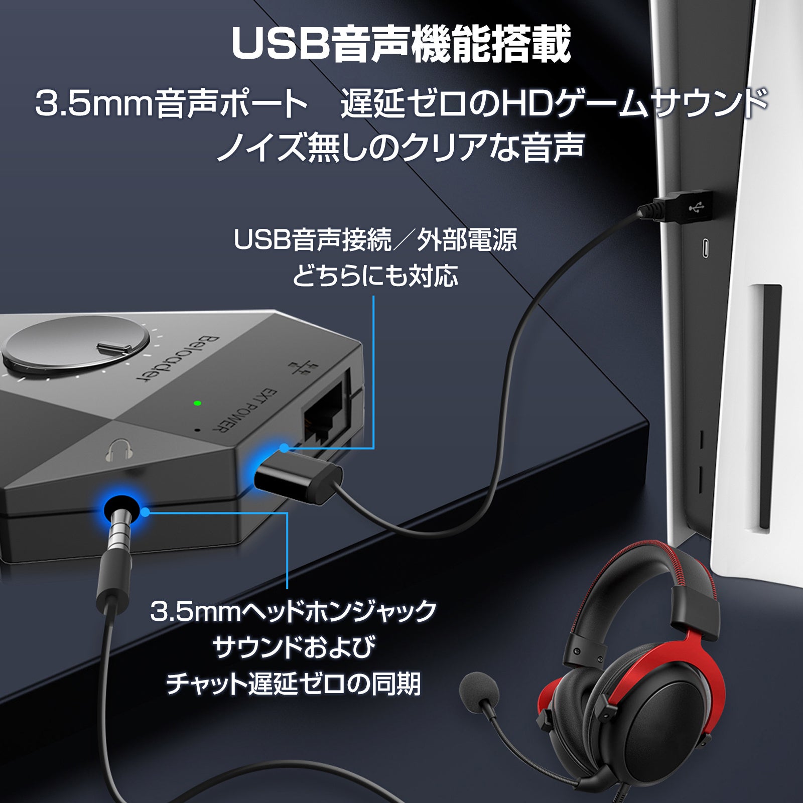 2022年最新ゲーミングコンバーター「Beloader Pro」販売開始！全PS5