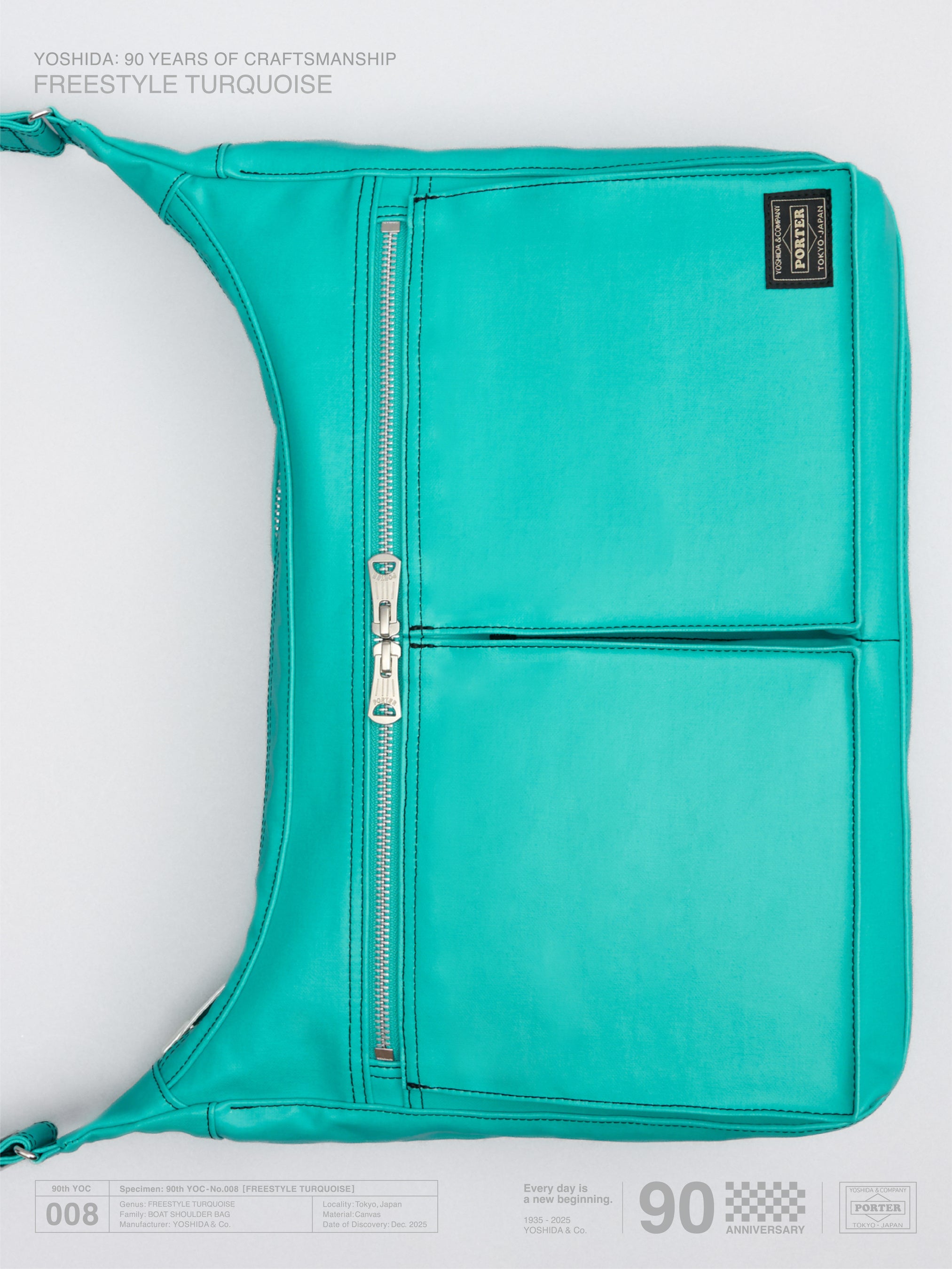 YOSHIDA & Co. 90th Anniversary Project 「FREE STYLE TURQUOISE」を