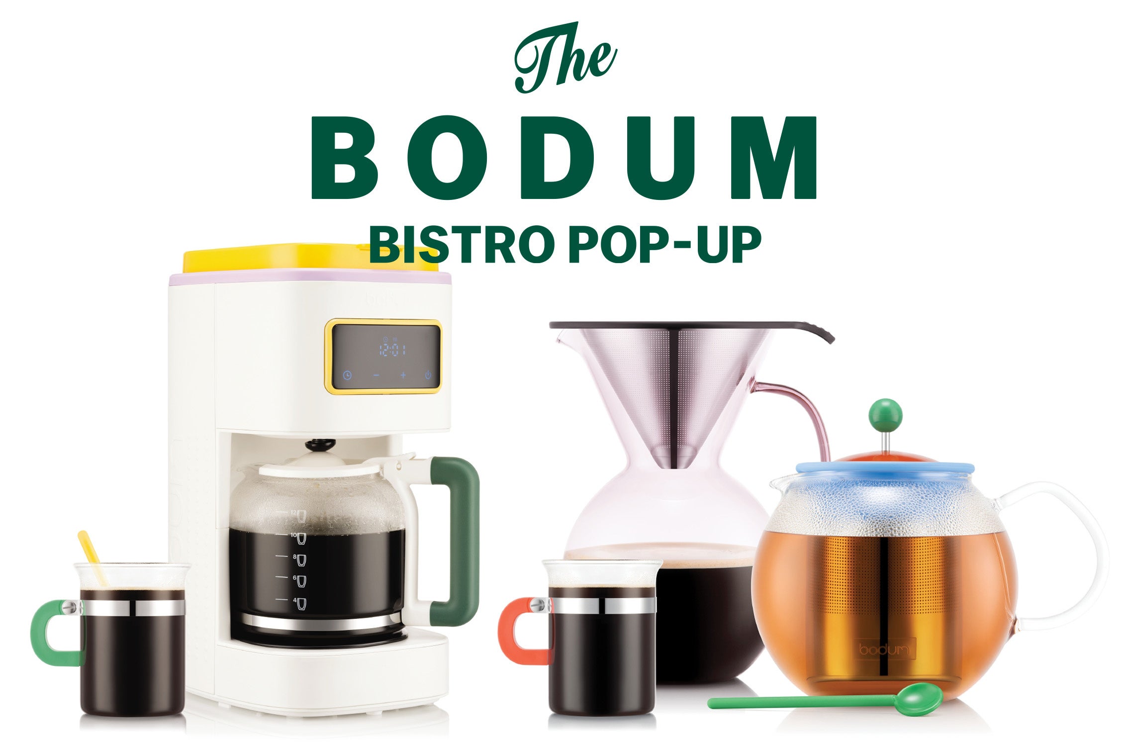 BODUM】BODUMとMoMAのコラボレーション「The BODUM BISTRO POP-UP