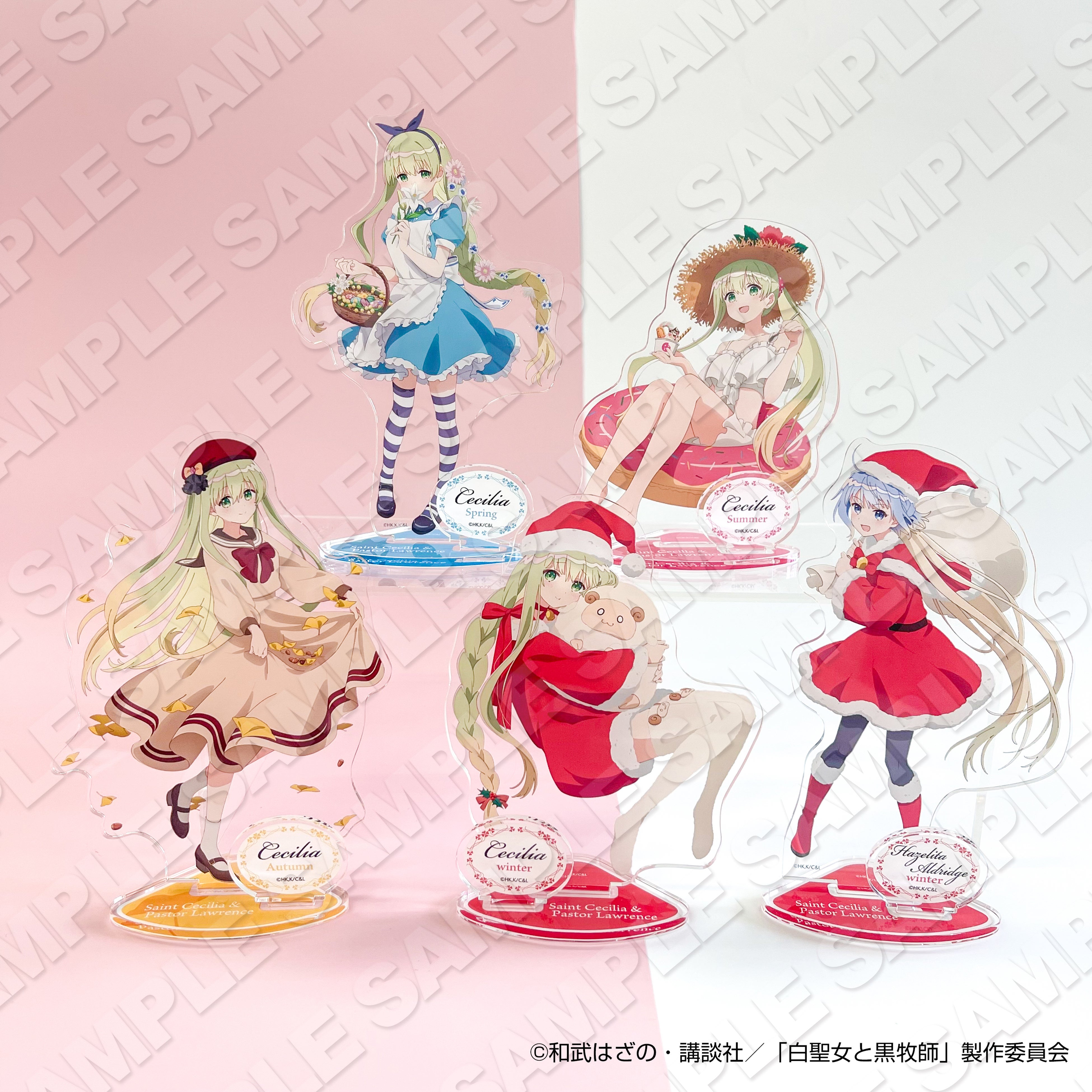 TVアニメ放送中！『白聖女と黒牧師』のPOP UP STOREがロフトの5店舗で