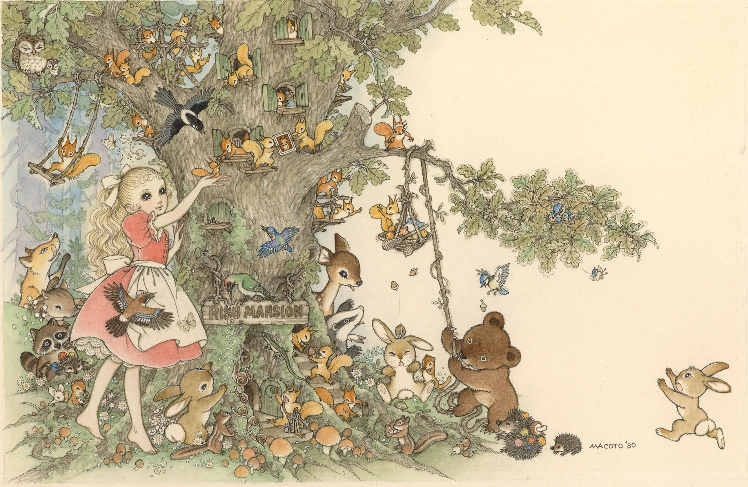 未公開作品有】『可愛いは平和を願う気持ち』高橋真琴の軌跡を辿る原画