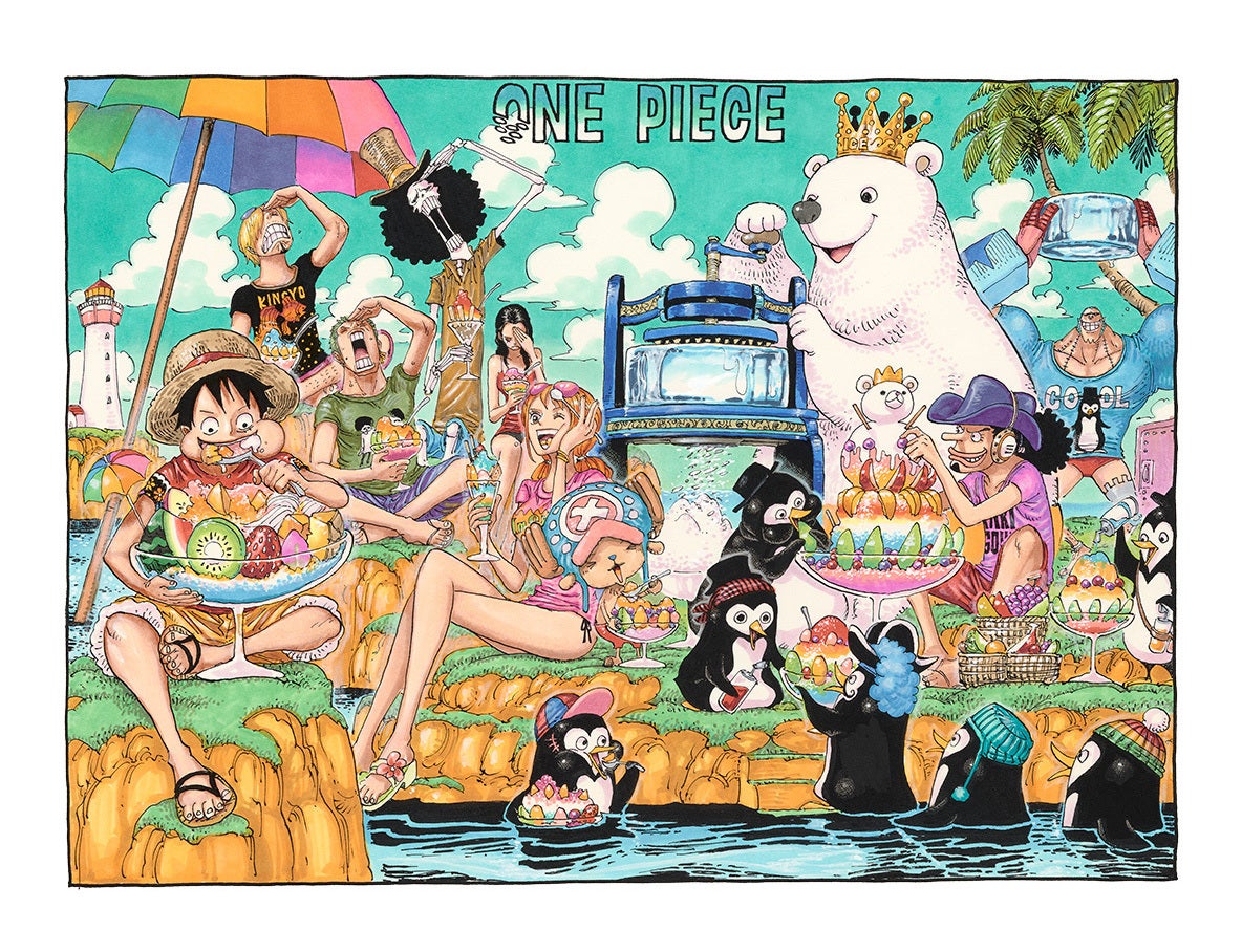 集英社マンガアートヘリテージ、尾田栄一郎「ONE PIECE / ANIMALS Part