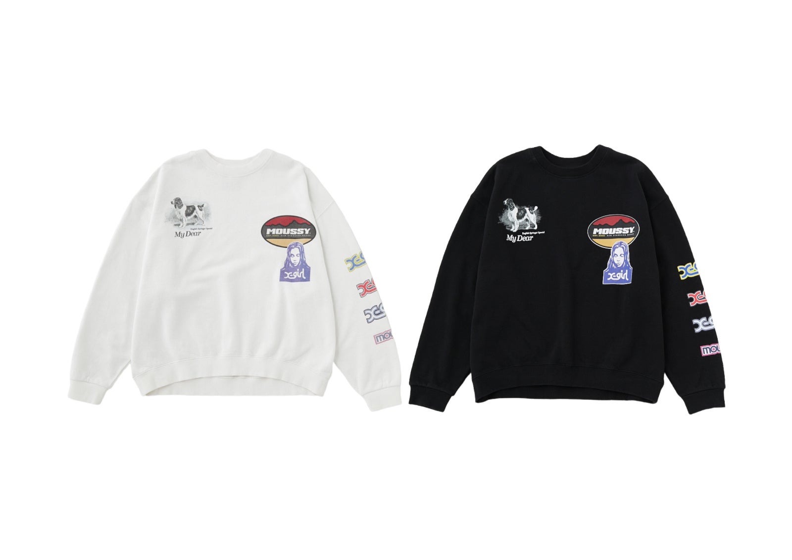 MOUSSY（マウジー）とX-girl（エックスガール）のコラボレーションが