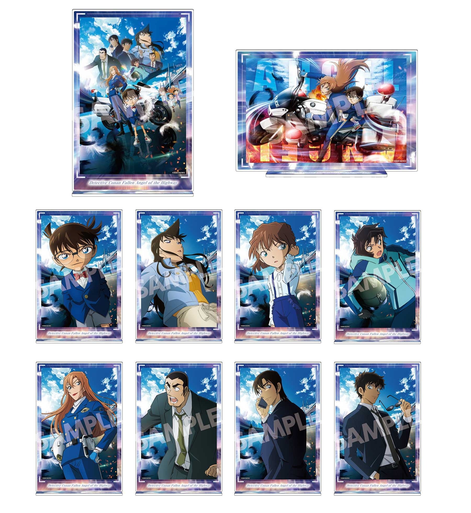 劇場版『名探偵コナン ハイウェイの堕天使』グッズの発売が決定!!2026