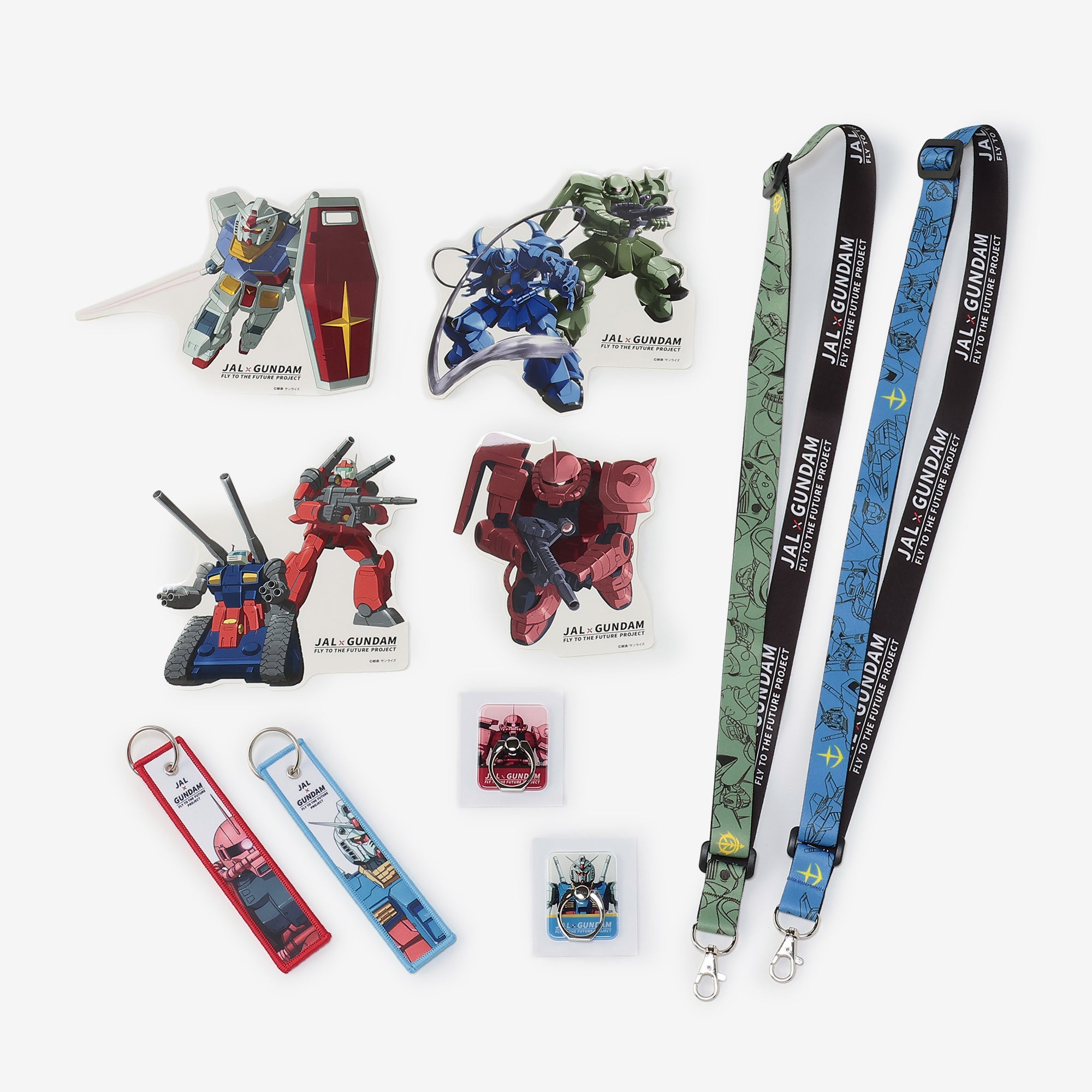JAL×GUNDAM FLY TO THE FUTURE PROJECT」からガンダム御翔印や