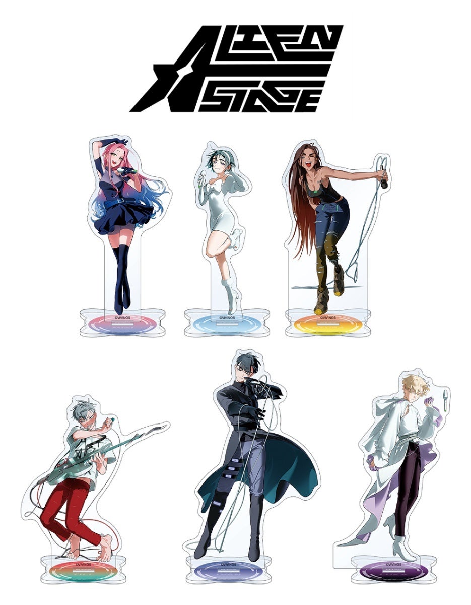 6月28日発売『ALIEN STAGE』の描き下ろしイラストを使用した最新グッズ