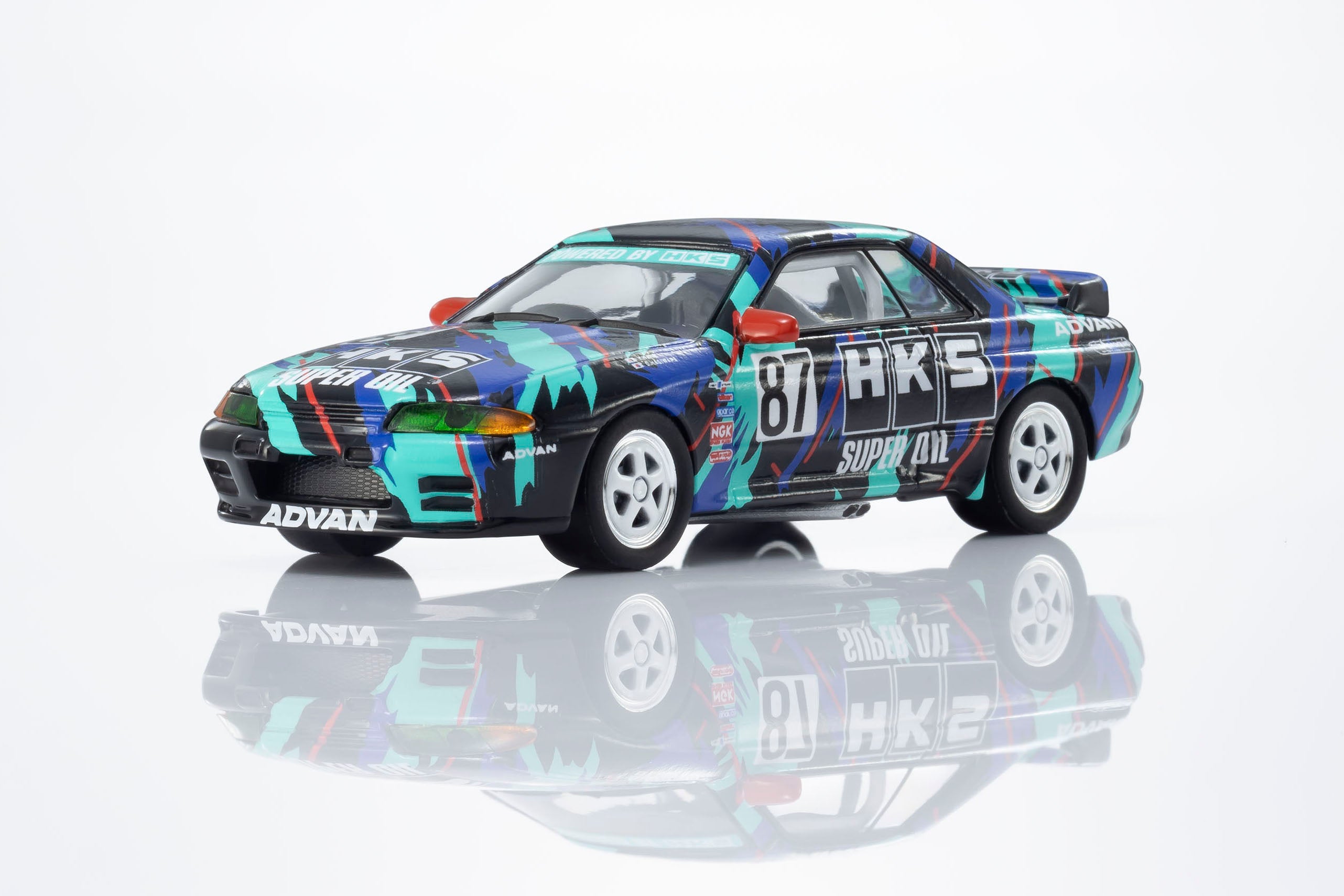 京商】 KYOSHO MINI CAR & BOOK 第25弾「HKS SKYLINE GT-R Gr.A 1993