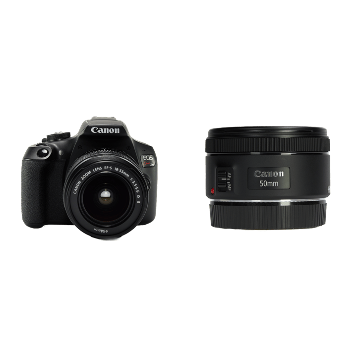 Canon EOS Kiss X5 単焦点＋Wズーム＋おまけ多数-豪華8点セット 付属