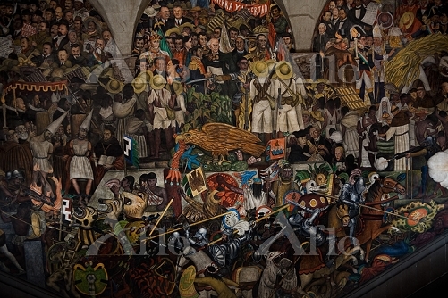 メキシコ ディエゴ・リベラの壁画 [13909981]の写真素材 - アフロ