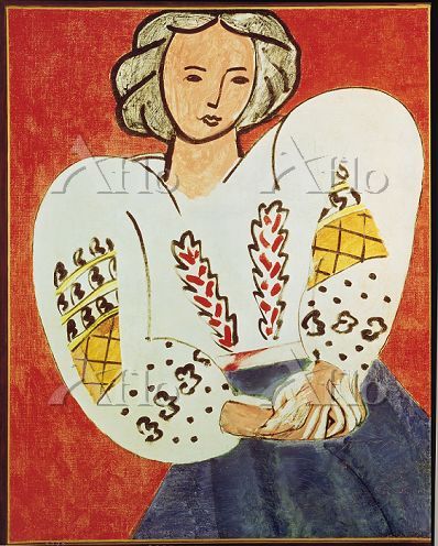 マティス 「ルーマニア風のブラウス」 [949003]のアート作品 - アフロ