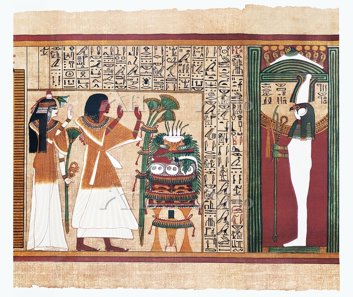 死者の書「アニのパピルス」 [35483946]のアート作品 - アフロ