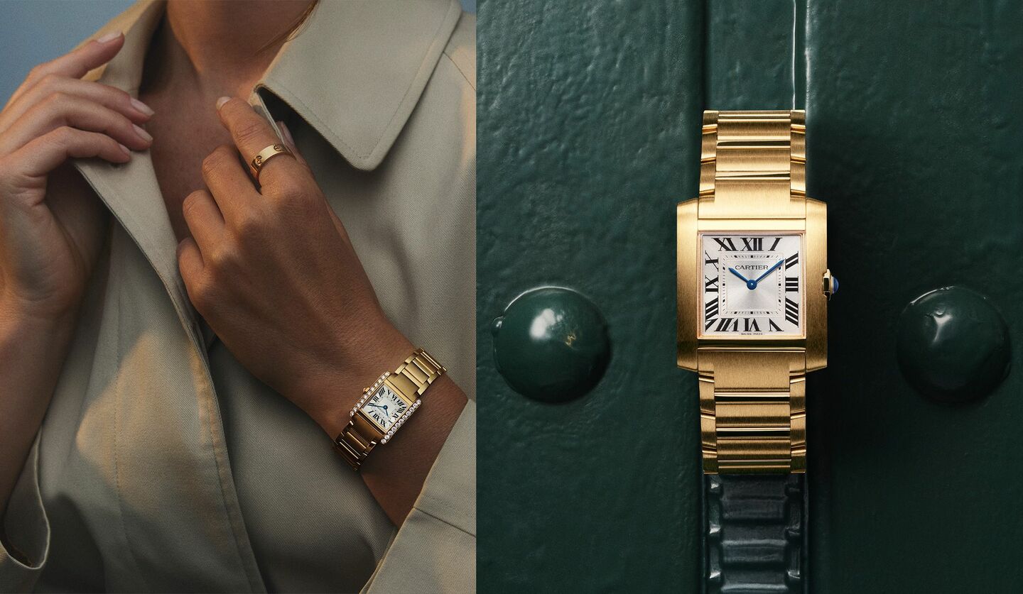 カルティエ】“タンク フランセーズ” 誕生27年目に生まれ変わった絶対的