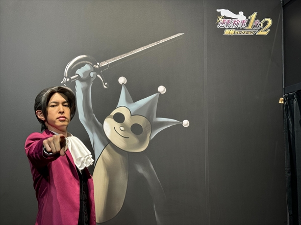 実写・御剣怜侍”降臨に成歩堂が配信者デビュー!? 東京ゲームショウ2024