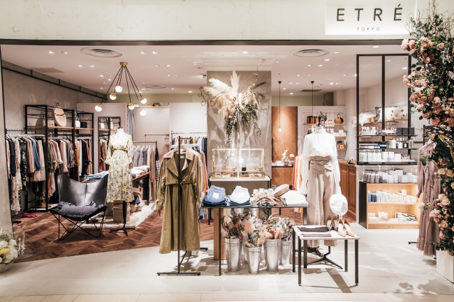 ライフスタイルブランド「ETRÉ TOKYO」、関西・東海地区初出店！大阪
