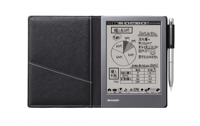 電子ノート＜WG-S50＞を発売 | シャープ株式会社のプレスリリース