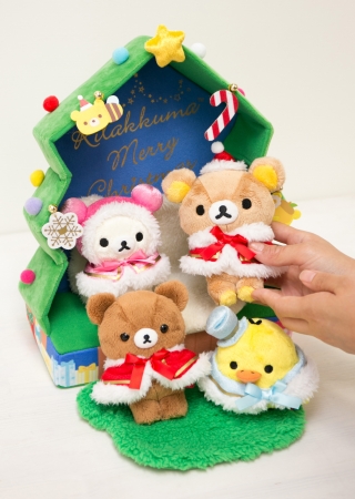 リラックマがクリスマスツリーに!? リラックマ「森のクリスマスツリー