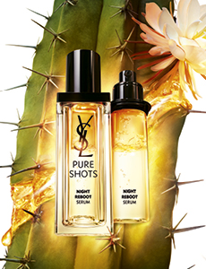 YSL】翌朝出会う。8時間熟睡の美肌。新美容液「ピュアショット ナイト