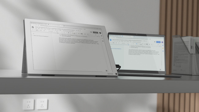 13.3インチEInkパネル搭載のセカンドモニター ”BOOX Mira” 発売の