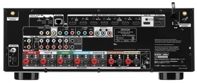 Denon新製品]AVサラウンドレシーバー AVR-X1600H / AVR-X2600H | 株式