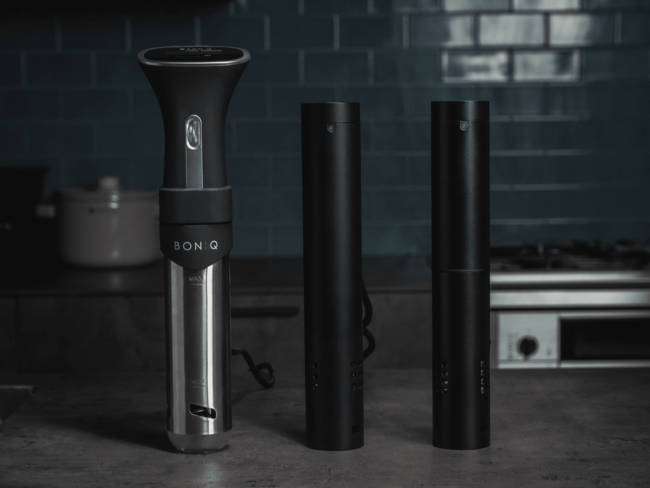シリーズ第三弾・家庭用低温調理器「BONIQ 2.0」 歴代BONIQ、クラウド