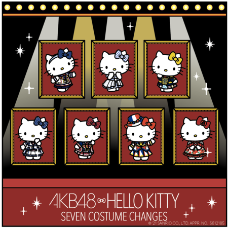 AKB48 15周年記念コラボグッズ第12弾！！ HELLO KITTY × AKB48をオサレ