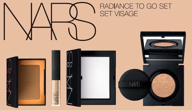 NARSで人気のベースメイクアイテムをセットにした「ラディアンス TO GO