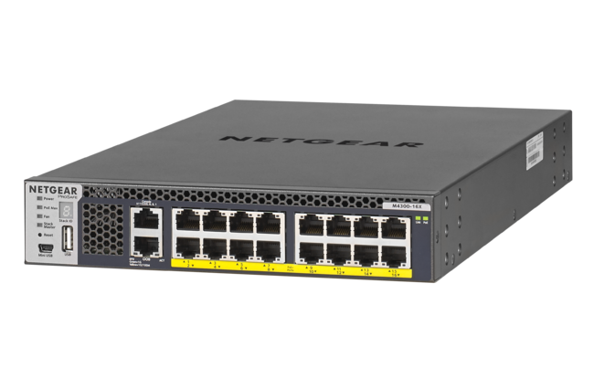 全ポートが10G対応の法人向けスタッカブルL3スイッチ『M4300』シリーズ