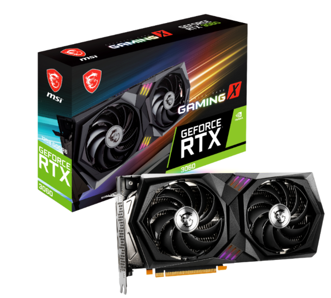 グラフィックボード・グラボ・ビデオカード MSI GeForce RTX 3060