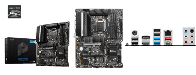 MSI、Intel第11世代CPUに対応したZ590チップセット搭載マザーボードを3