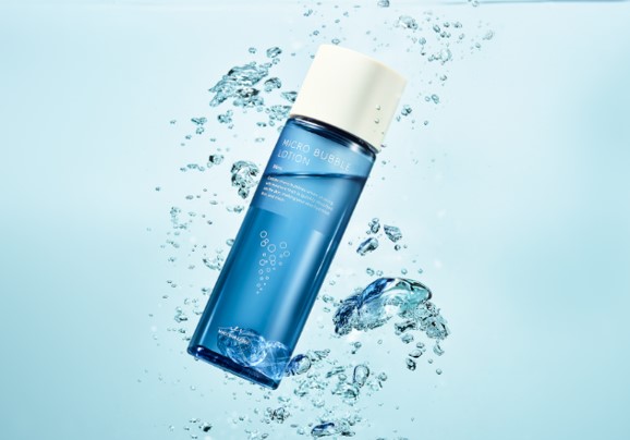 日本初※1！振ってファインバブルを発生 新感覚のDIY化粧水『マイクロ