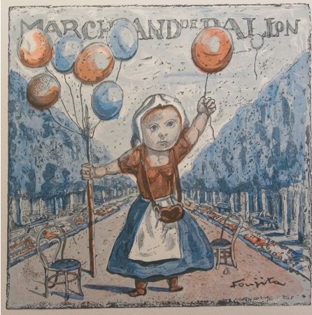 藤田嗣治やユトリロなどフランスから直輸入した稀少な版画作品を提案