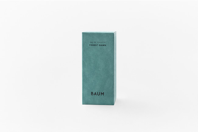 BAUM初のオードトワレ 「フォレスト ドーン」2021年11月4日(木)数量
