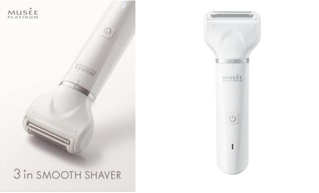 ミュゼプラチナム開発！ オリジナルの電動シェーバー1台3役「3in