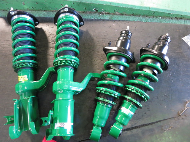 EP3 シビック タイプR テインの車高調に交換 四輪アライメント調整