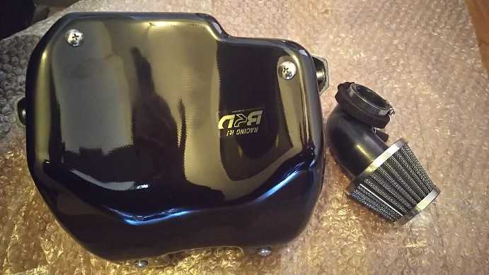 BRDスーパーエアーbox取り付け！ - 山道クロスカブ！