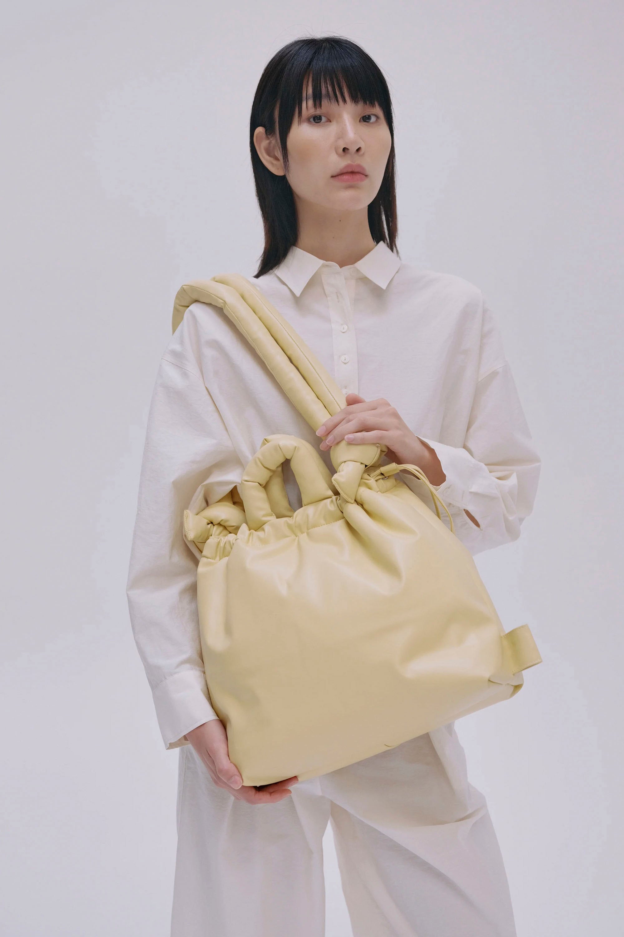 ÖLEND Ona Vegan Leather Butter Yellow Bag | Shop at PUKAS SURF SHOP