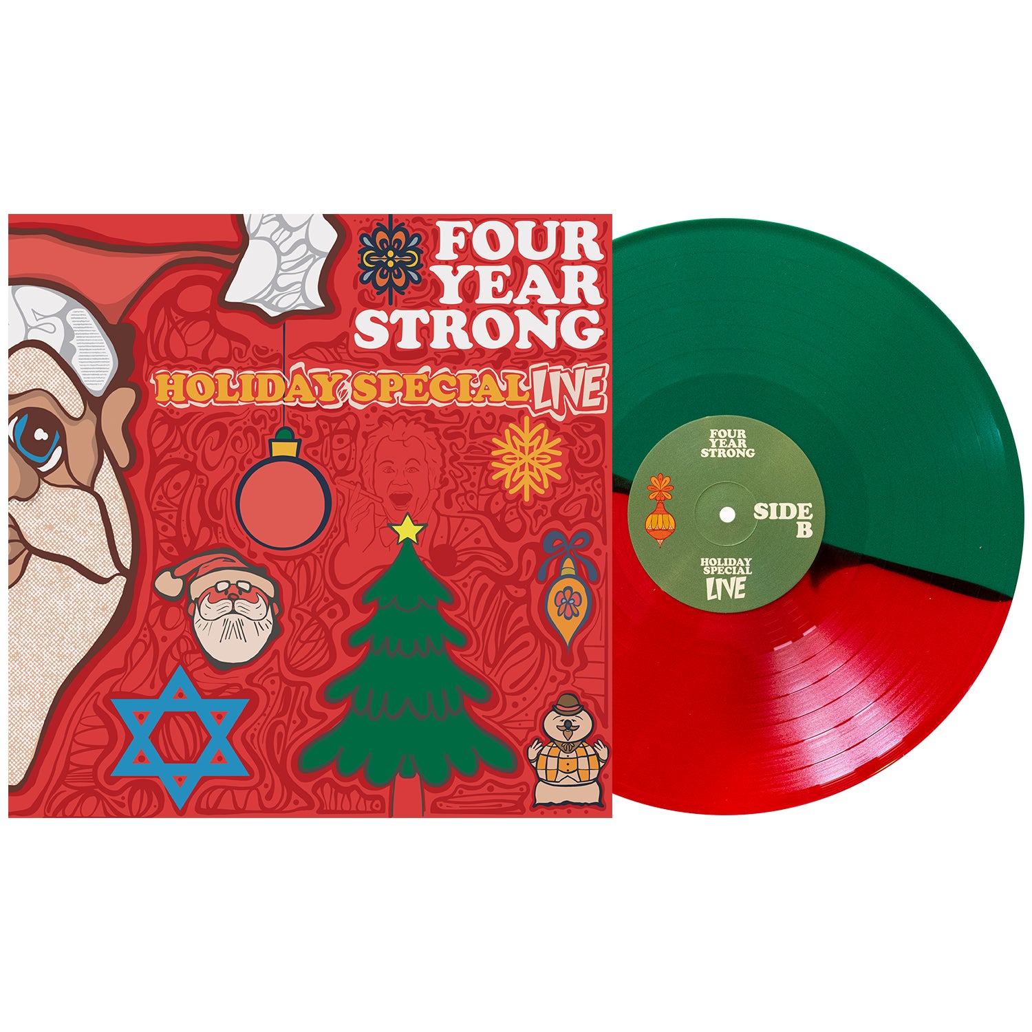Holiday Special Live - Half Red / Half Green LP – Pure Noise Records