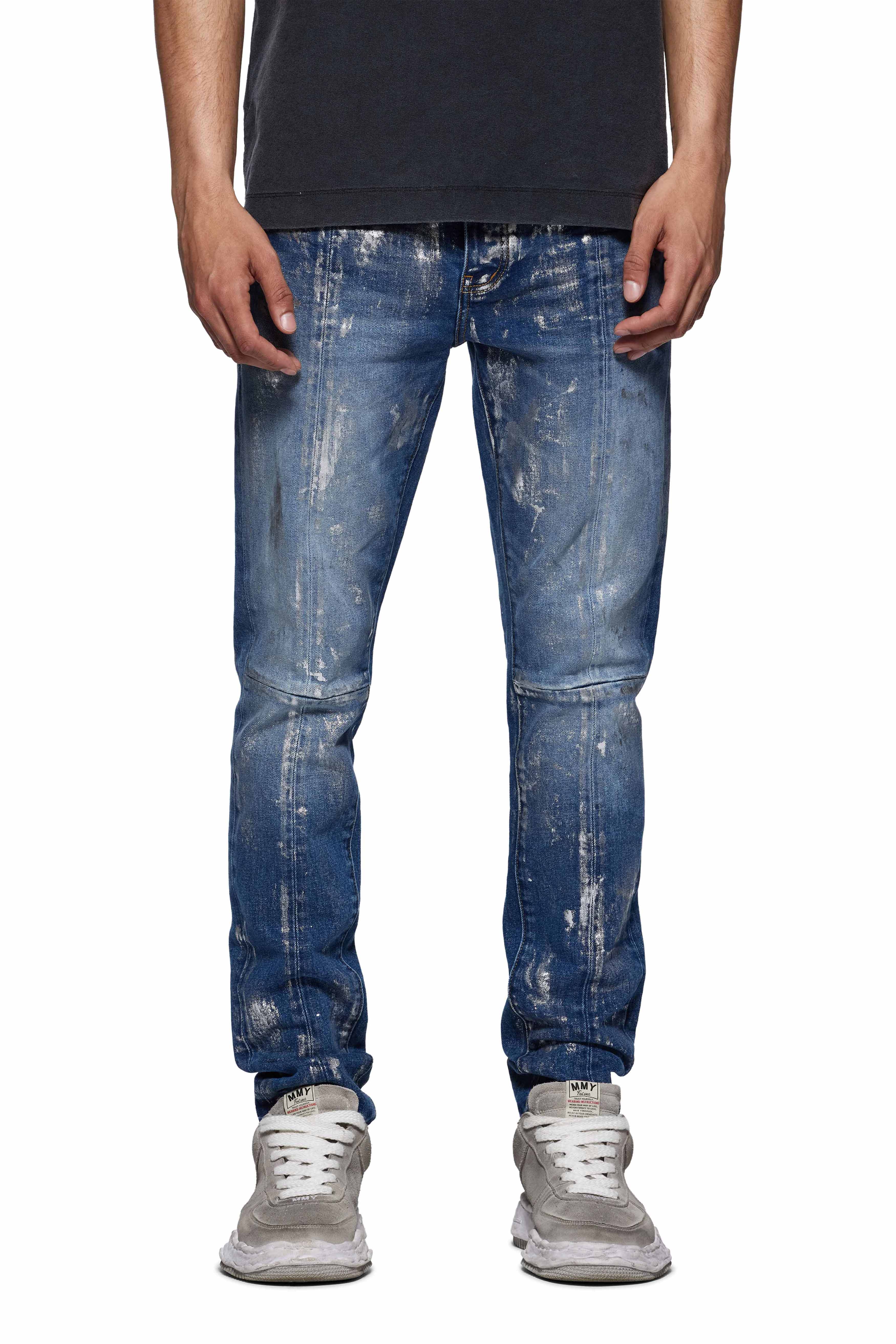 P001 Angel Silver Foil Cross – PURPLE BRAND