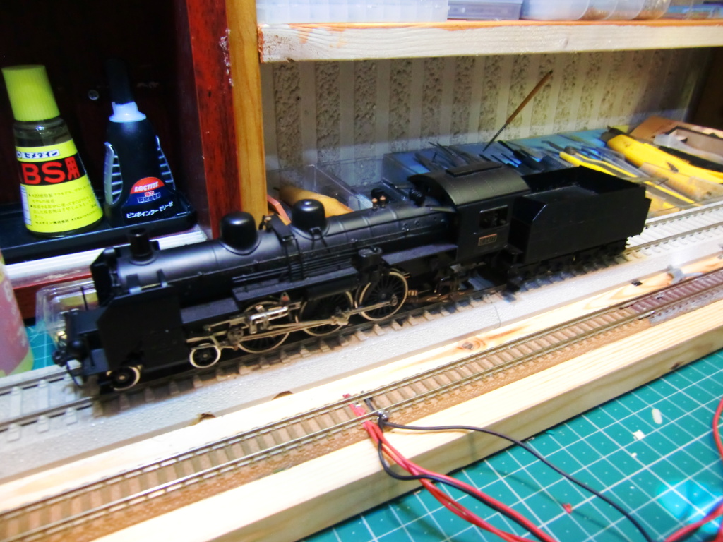 ▽HO/16番ゲージ「宮沢模型 C54 蒸気機関車修理」 – 作業履歴